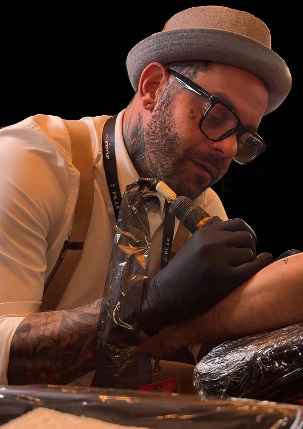 Apollo tattoo artist at Iron Glory Tattoo studio in Boca Raton Florida